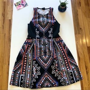 Tribal print dress